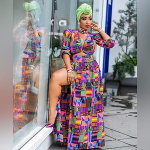 Diyanu Afro dashiki set